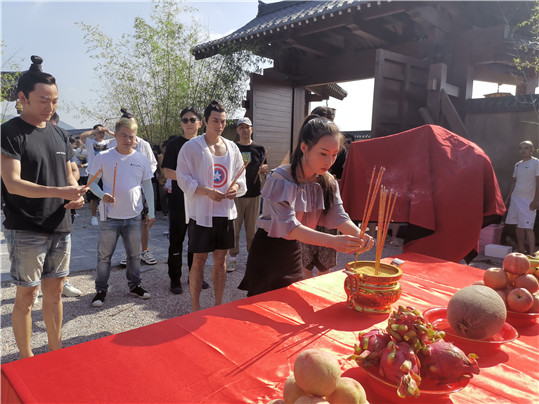 中国国际新闻杂志社功夫影星王宇应邀出演电影《大唐狄公案·白虎劫》图3