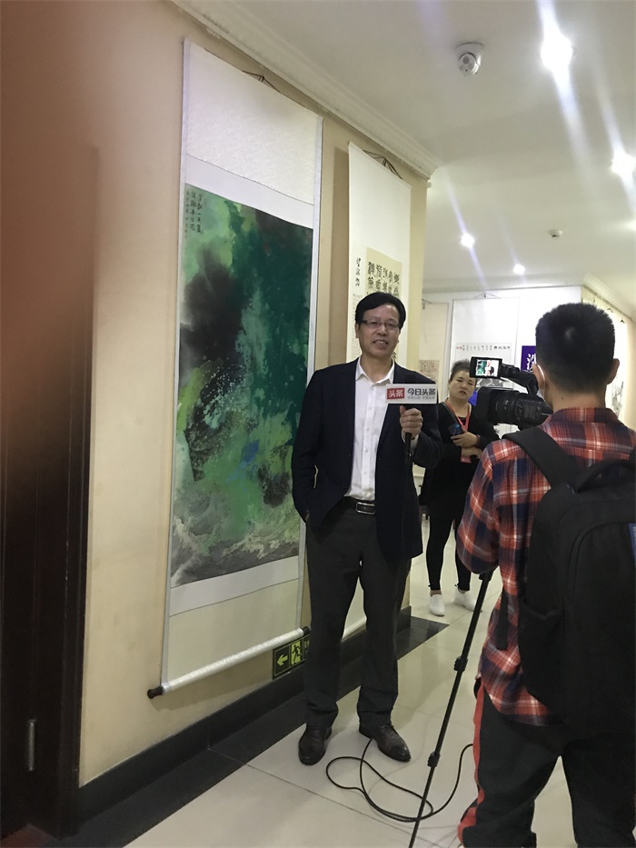 中国国际新闻杂志社书画传播院副院长沈胜刚书法作品在京受追捧